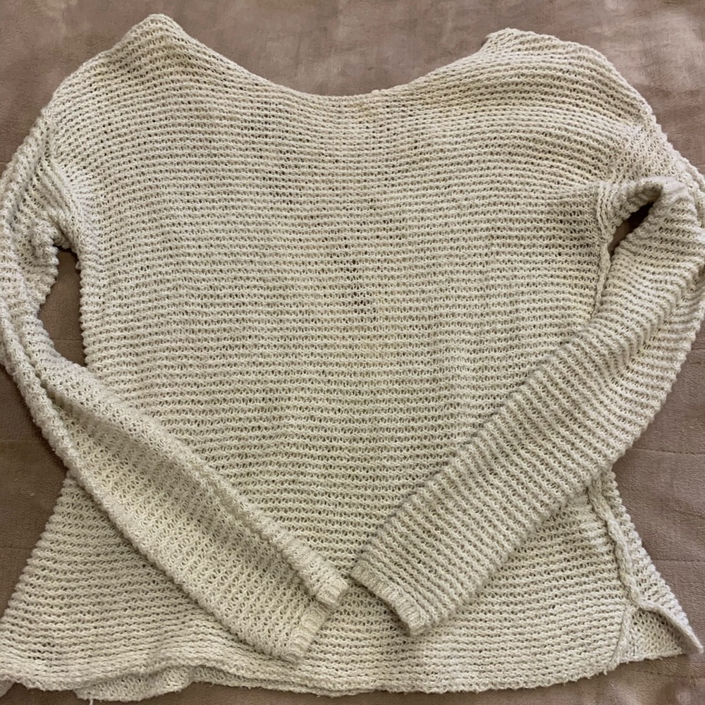 Crocheted sweater